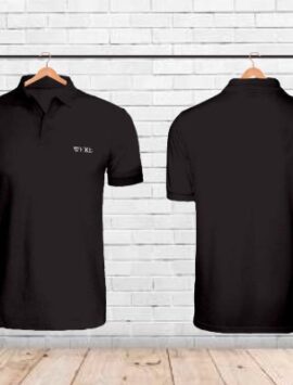 Men’s Black Polo T-shirt