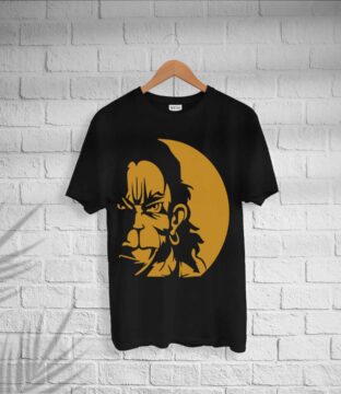 Men’s Cotton Hanuman Print T-shirt