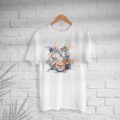 Men’s Cotton Colorful Lion T-shirt