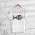 Men’s Cotton Fish Typo T-shirt