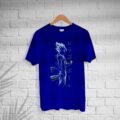 Men’s Cotton Goku Print T-shirt