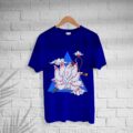 Men’s Cotton Angel Fox Print T-shirt