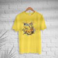 Men’s Cotton Colorful Lion T-shirt