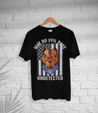 Men’s Cotton Evil Printed T-shirt