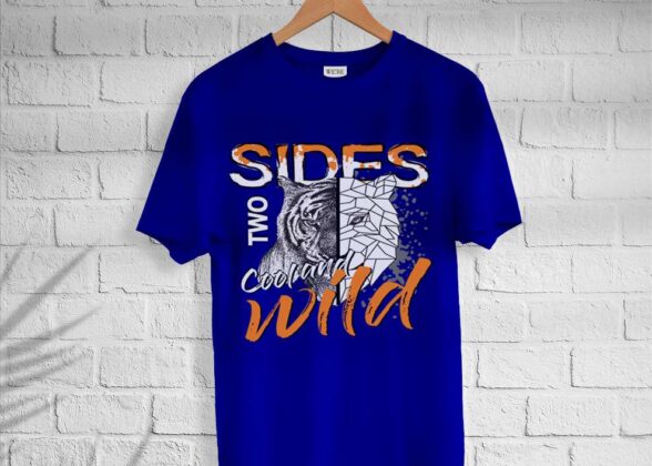 Men’s Cotton Lion Wild T-shirt