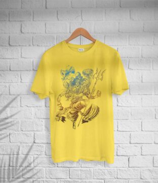 Men’s Cotton Shiv Print T-shirt