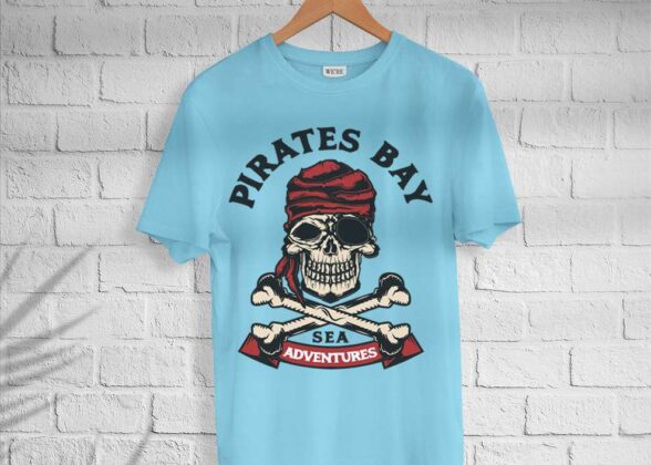 Men’s Cotton Pirate T-shirt