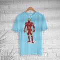 Men’s Cotton Iron Man Printed T-shirt