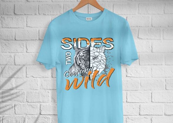 Men’s Cotton Lion Wild T-shirt