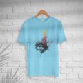 Men’s Cotton Shiva eye Print T-shirt