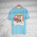 Men’s Cotton Naruto Print T-shirt