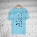 Men’s Cotton Goku Print T-shirt