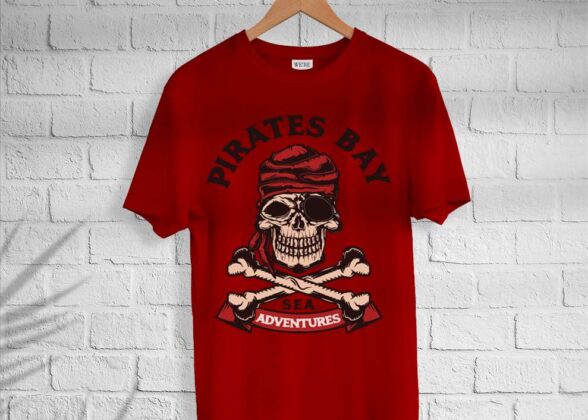 Men’s Cotton Pirate T-shirt