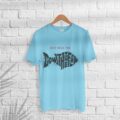 Men’s Cotton Fish Typo T-shirt