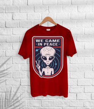 Men’s Cotton Alien T-shirt