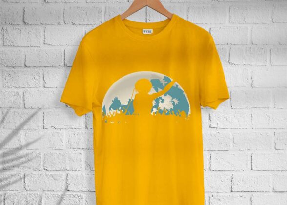 Men’s Cotton Earth T-shirt