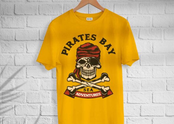 Men’s Cotton Pirate T-shirt