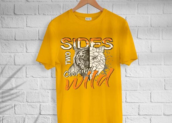 Men’s Cotton Lion Wild T-shirt