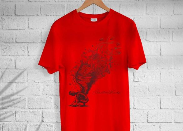 Men’s Cotton Creative Print T-shirt