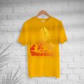 Men’s Cotton Dragon Ball Print T-shirt