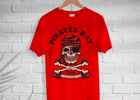 Men’s Cotton Pirate T-shirt