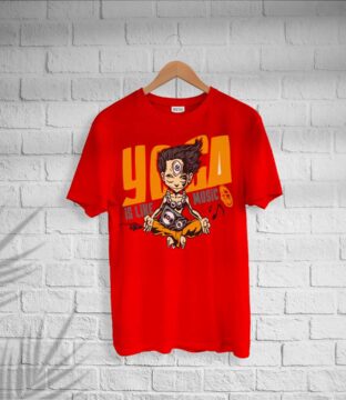 Men’s Cotton Yoga Boy T-shirt