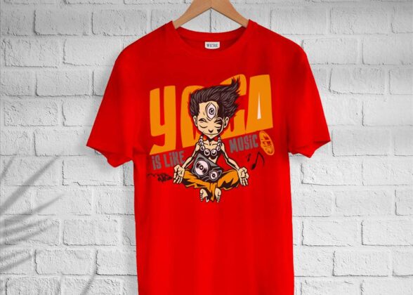 Men’s Cotton Yoga Boy T-shirt