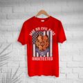 Men’s Cotton Evil Printed T-shirt