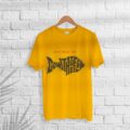 Men’s Cotton Fish Typo T-shirt