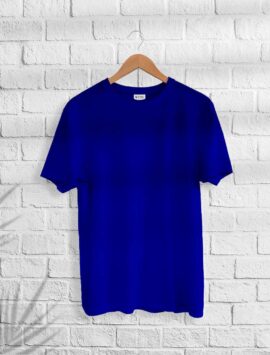 Men’s Navy Blue Plain t-shirt