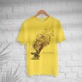 Men’s Cotton Creative Print T-shirt