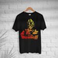 Men’s Cotton Dragon Ball Print T-shirt