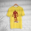 Men’s Cotton Iron Man Printed T-shirt