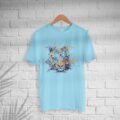 Men’s Cotton Colorful Lion T-shirt