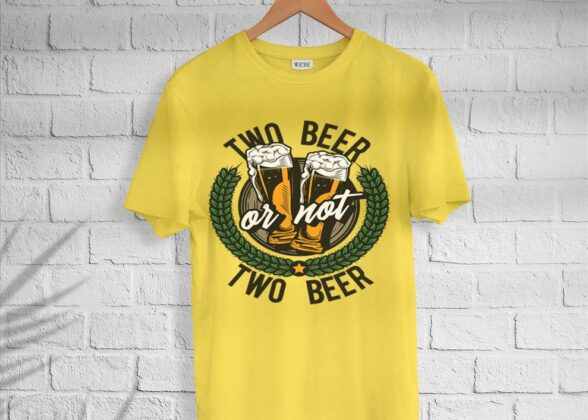 Men’s Cotton Beer T-shirt