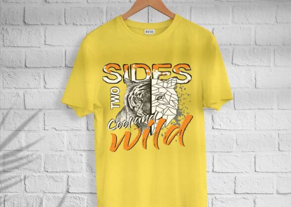 Men’s Cotton Lion Wild T-shirt