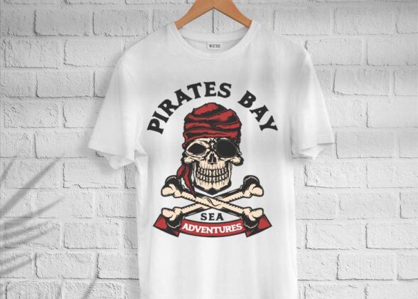 Men’s Cotton Pirate T-shirt