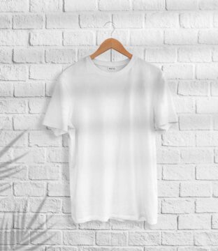 Men’s White Plain t-shirt