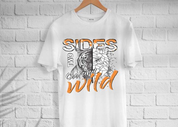 Men’s Cotton Lion Wild T-shirt