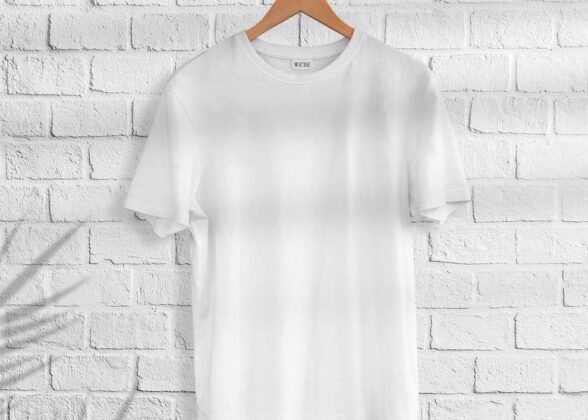 Men’s White Plain t-shirt