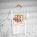 Men’s Cotton Naruto Print T-shirt