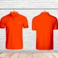 Men’s Orange Polo T-shirt