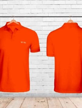 Men’s Orange Polo T-shirt