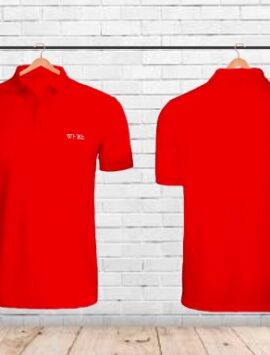 Men’s Red Polo T-shirt