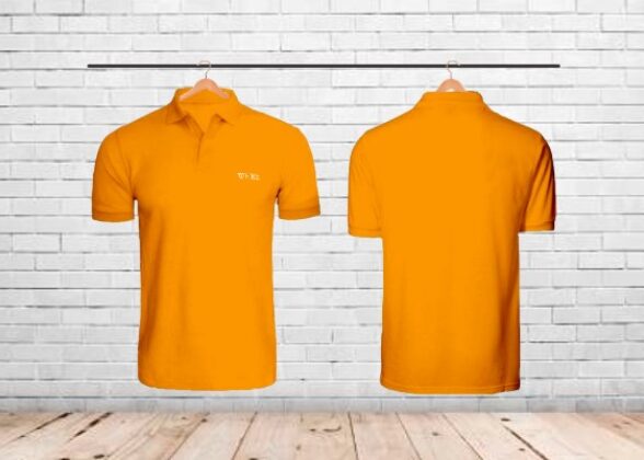 Men’s Yellow Polo T-shirt - Copy